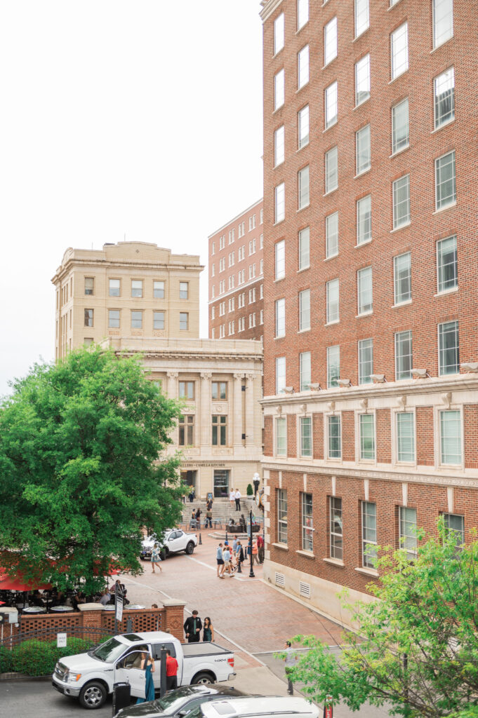 Westin Poinsett faraway shot from the top of The Loft at Soby's