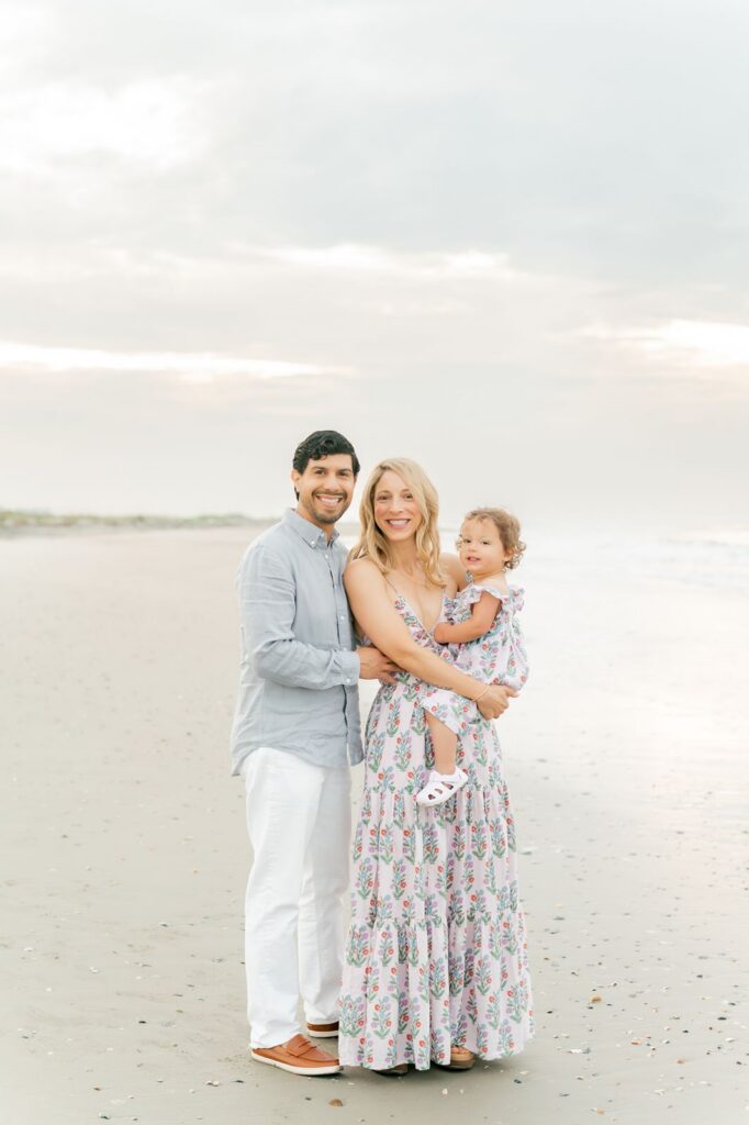 Formal family portrait at Hilton Head Island